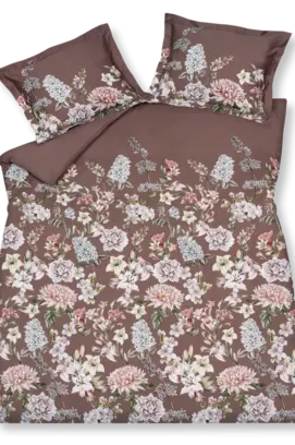 Vandyck Rosalie taie d'oreiller 60x70 Palissandre