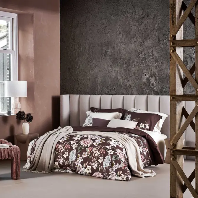 Vandyck Rosalie housse de couette 200x200/220 Crème Camel