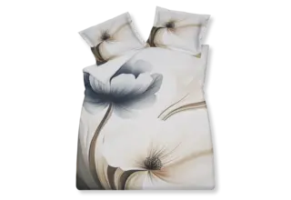 Vandyck Saffira housse de couette 200x200/220 Crème Camel