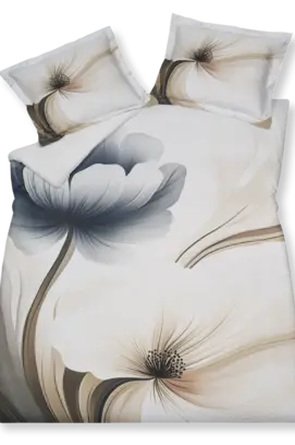 Vandyck Saffira dekbedovertrek 240x200/220 Cream Tan