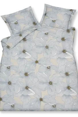 Vandyck Moonflower housse de couette 260x220/240 Pierre