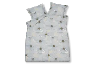 Vandyck Moonflower dekbedovertrek 260x220/240 Stone