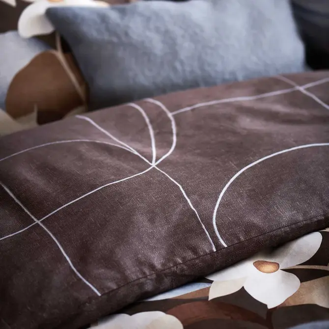 Vandyck Puzzle housse de couette 140x200/220 Expresso