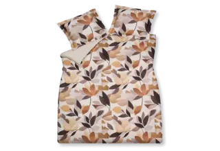 Vandyck Autumn Fern dekbedovertrek 140x200/220 Taupe