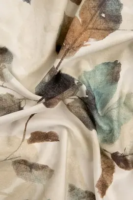 Dommelin Housse de couette Fall Satin 400TC Muscade 140x200/220 cm