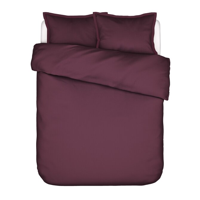 Essenza Aziza Housse de couette 140x200/220 Mauve vin