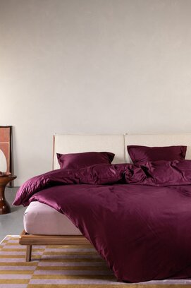 Essenza Aziza Dekbedovertrek 240x200/220 Mauve wine