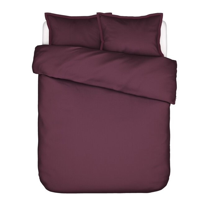 Essenza Aziza Taie d'oreiller 60x70 Mauve vin