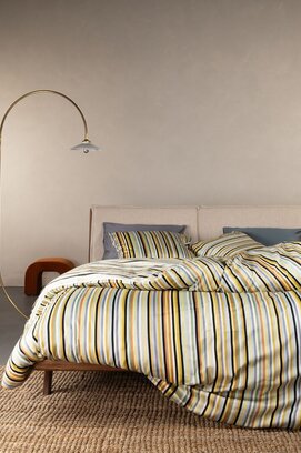 Essenza Donna Housse de couette 240x200/220 jaune brumeux