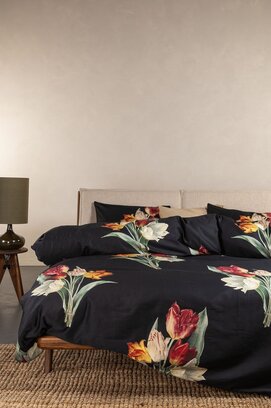 Essenza Tosca Kussensloop 60x70 Anthracite