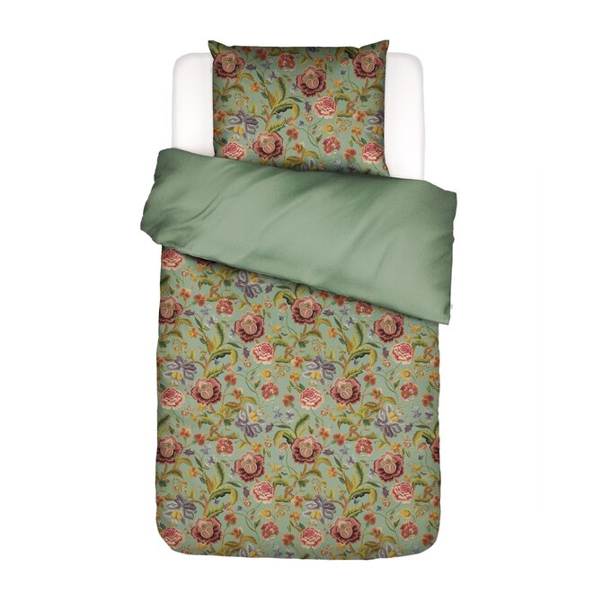 Essenza Rosanella Dekbedovertrek 240x200/220 Basil green