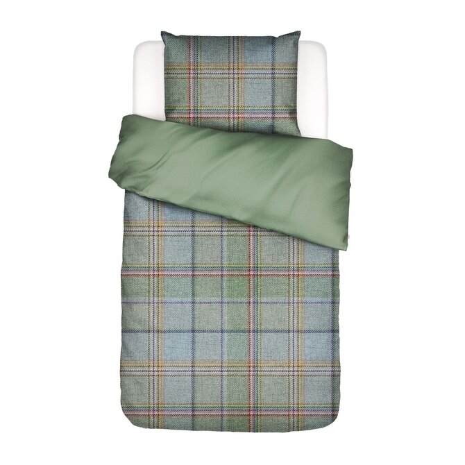 Essenza Meau Housse de couette 200x200/220 Vert basilic