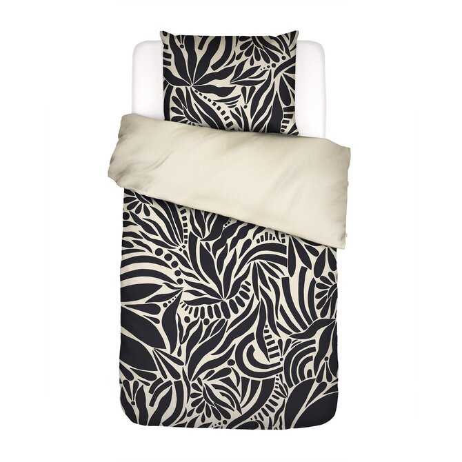 Essenza Allori Housse de couette 200x200/220 Anthracite