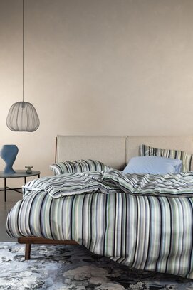 Essenza Donna Housse de couette 200x200/220 Global gris