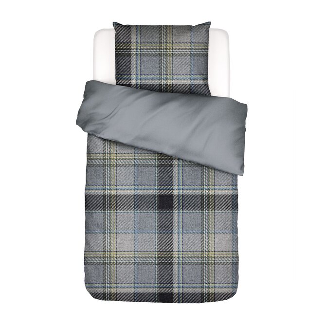 Essenza Meau Housse de couette 140x200/220 Global gris