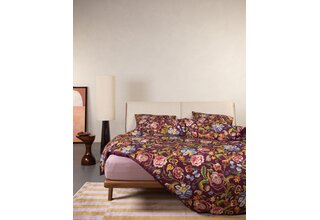 Essenza Rosanella Housse de couette 200x200/220 Mauve vin