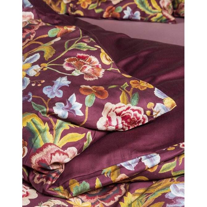 Essenza Rosanella Dekbedovertrek 200x200/220 Mauve wine