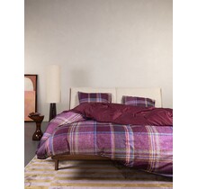 Essenza Meau Dekbedovertrek 200x200/220 Mauve wine
