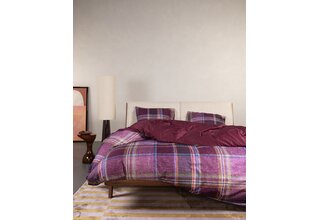 Essenza Meau Taie d'oreiller 60x70 Mauve vin