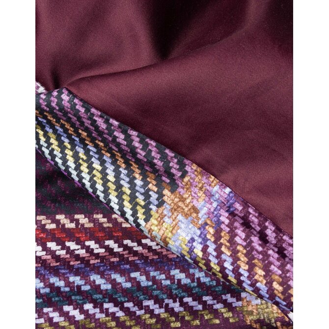 Essenza Meau Taie d'oreiller 60x70 Mauve vin