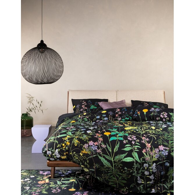 Essenza Augustina Housse de couette 200x200/220 Anthracite