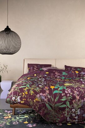 Essenza Augustina Dekbedovertrek 240x200/220 Mauve wine