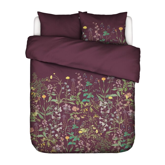 Essenza Augustina Dekbedovertrek 240x200/220 Mauve wine