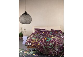 Essenza Augustina Housse de couette 260x200/220 Mauve vin