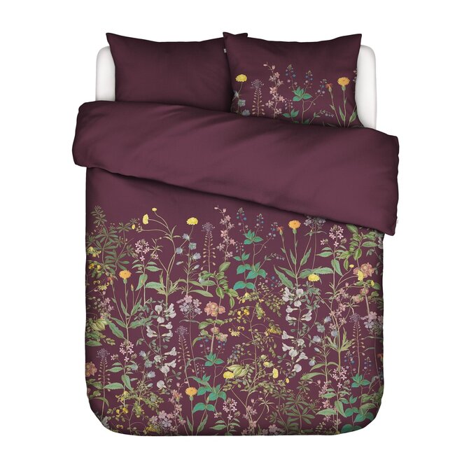 Essenza Augustina Dekbedovertrek 260x200/220 Mauve wine