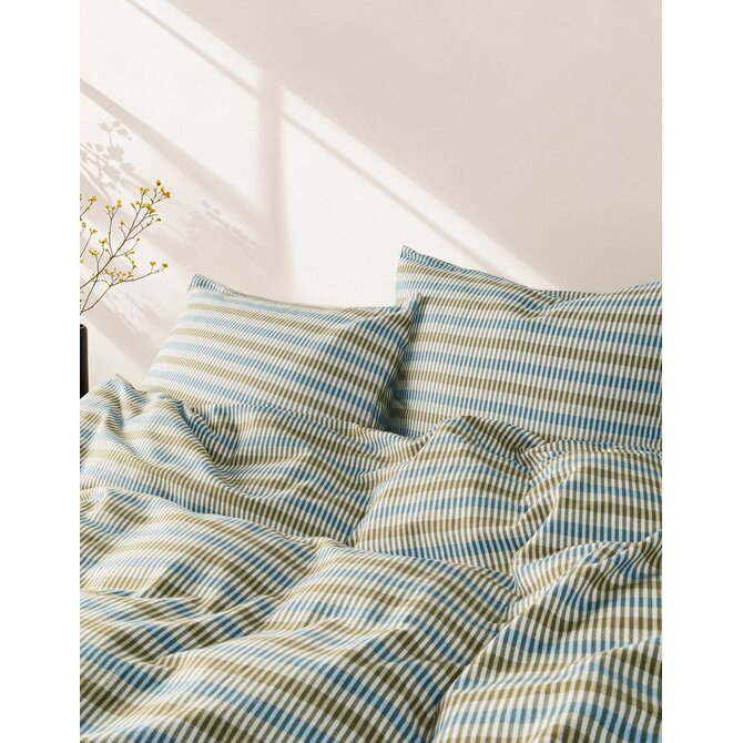 Marc O'Polo Olle Housse de couette 140x200/220 bleu denim