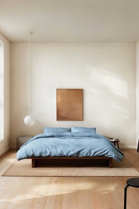 Marc O'Polo Svea Dekbedovertrek 140x200/220 Calm blue