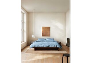 Marc O'Polo Svea Taie d'oreiller 60x70 Bleu calme