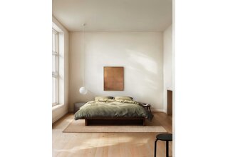 Marc O'Polo Jorn Housse de couette 200x200/220 Vert petit pois foncé