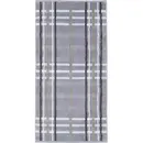 Cawö Cawö Noblesse Check Handdoek 50x100 nordic blue