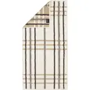 Cawö Cawö Noblesse Check Handdoek 50x100 natur