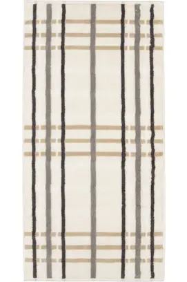 Cawö Noblesse Check Badlaken 80x150 natur
