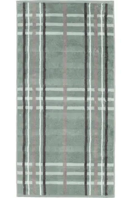 Cawö Noblesse Check Badlaken 80x150 nordic green