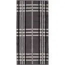Cawö Cawö Noblesse Check Badlaken 80x150 anthrazit