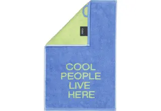 Cawö Postcards Towels Edition Postcard Towels 30x50 cool people live here