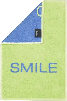 Cawö Postcards Towels Edition Postcard Towels 30x50 SMILE