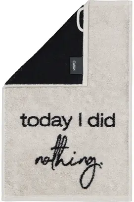 Cawö Postcards Towels Edition Postcard Towels 30x50 today I did nothing