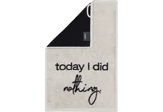 Cawö Postcards Towels Edition Postcard Towels 30x50 today I did nothing