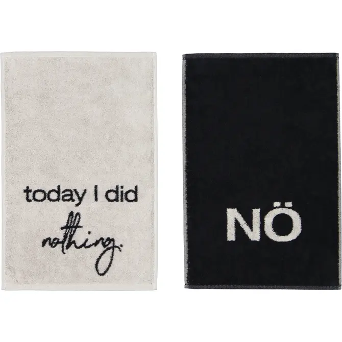 Cawö Postcards Towels Edition Postcard Towels 30x50 today I did nothing