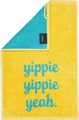 Cawö Postcards Towels Edition Postcard Towels 30x50 yippie yippie yeah.