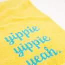 Cawö Cawö Postcards Towels Edition Postcard Towels 30x50 yippie yippie yeah.