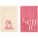 Cawö Cawö Postcards Towels Edition Postcard Towels 30x50 Oh lala