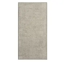 Cawö Rayure bicolore Serviette 50x100 graphite