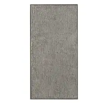 Cawö Two-Tone Stripe Handdoek 50x100 basalt