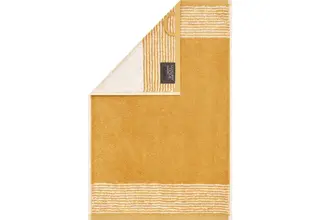 Cawö Bicolore serviette d'invité 30x50 or