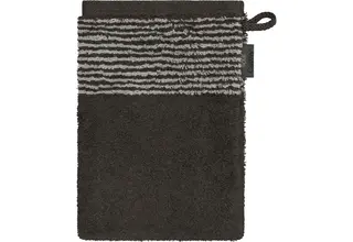Cawö Two-Tone Washandje 16x22 basalt